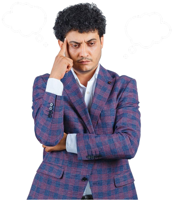 Astrologer Thinking